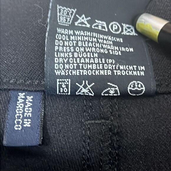 ESCADA SPORTS BLACK JEANS PANTS SIZE 44 - Picture 9 of 10